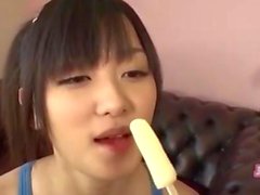 Cute Seductive Asian Girl Having Sex