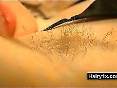 Encantador Hairy de Hottie Secretamente atornillado