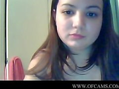 Hot de webcam toman el pelo robar del brunnette de vejle