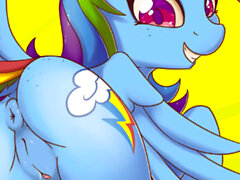 Peegassus, mlp futa Kompilation, cartoon ass. springend