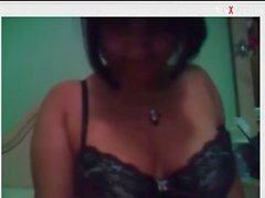 Chubby Omegle Teen Shows Huge Tits!