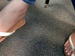 Candid teen, school feet, arabic