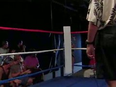 Sex at the wrestling ring