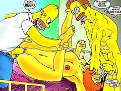 Di Simpsons Anime orgia di