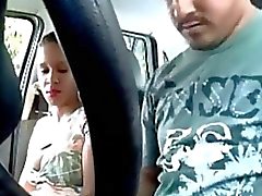 Latina Car Slut Has Sex With Customer