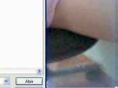 Arabisch zeigt Mädchen Körper und Finguring On Webcam