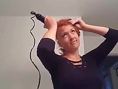 Milf rasiert ihren Kopf Haydee von 1fuckdatecom