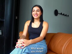 Cute 18yo Amateur Jizzed By Gringo In Job Interview