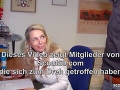 rough anal sex - german big natural tits milf secretary fuck