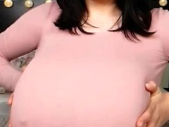 Chubby Brunette Big Boobs Gode Masturbation