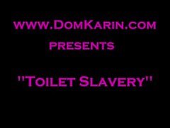 Toilette Sklaverei