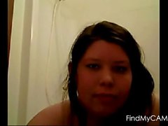 Teenager Chubby Mostrando in Cam