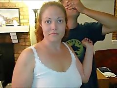 Hubby Watches Frau fuck zu zahlen Schulden