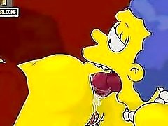 Simpsonit Porn Kolmen kimppa