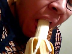 Latina milf bbw banane bj