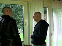 Big Tuttar tyska momen Betala De fönsterputsare med Kön