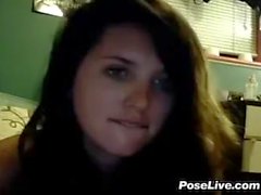 Hot Cam Slut Gets Naked