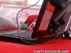 Zwei Sexy Trannys Ficken auf Cam