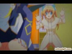 Große Brüste Hentai Mädchens hart von gefickt zu Transvestiten Anime